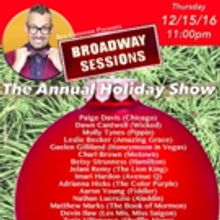 BROADWAY SESSIONS Hosts All-Star Holiday Show Tonight