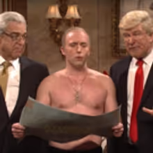 STAGE TUBE: Trump Brings Putin Home for the Holidays on SNL in (Un)Presidented Return