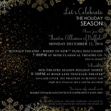 Theatre Alliance of Buffalo to Host BUFFALO THEATRE - WHERE TO NOW? Panel and Party