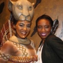 Photo Flash: Heather Headley Attends THE LION KING in Chicago