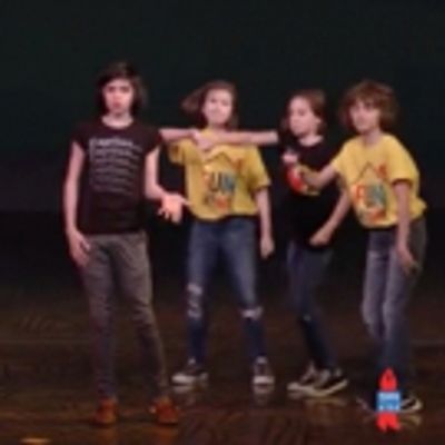 STAGE TUBE: FUN HOME Kids Perform 'Gee, Mr. Miranda' at BC/EFA's 2016 Easter Bonnet Competition