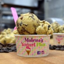 Malena's Yogurt Plus Now Serving Sweet Scoops of Edible Cookie Dough at Treasure Isla