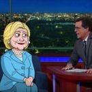 VIDEO: Stephen Colbert Recaps Day 2 of DNC, Interviews Cartoon Hillary