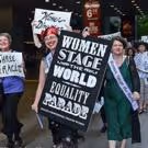 The League of Professional Theatre Women Advocates for Equality with Parade Today