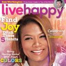 Queen Latifah Graces Cover of 'Live Happy' May Issue