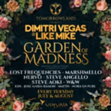 Tomorrowland Presents Dimitri Vegas & Like Mike in GARDEN OF MADNESS This Summer