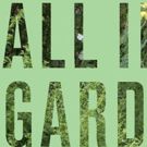 ALL IN A GARDEN GREEN Set for Zilkha Hall, 2/12