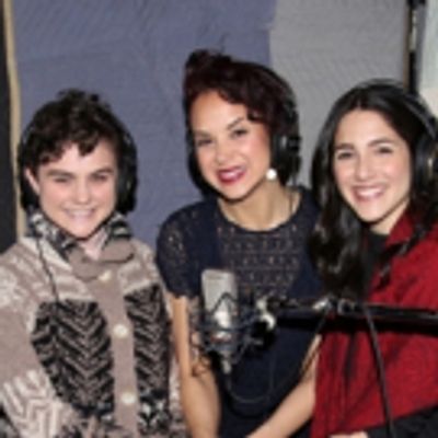 Photo Coverage: In the Recording Studio with the Cast of FIDDLER ON THE ROOF!