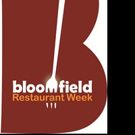 Bloomfield's 5th Annual Restaurant Week is Set for August 6-14, 2016; Over 25 Local…