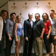 Photo Flash: David Hyde Pierce Visits HIMSELF AND NORA Off-Broadway