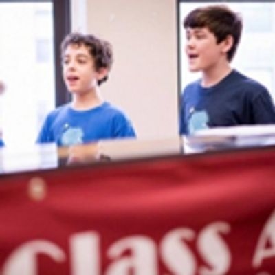 Photo Flash: Llewelyn Davies Boys of Broadway's FINDING NEVERLAND Teach Kids' Workshop in NYC