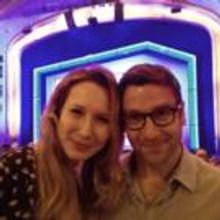 Photo Flash: 39 STEPS Stars Visit Broadway's ON THE TOWN