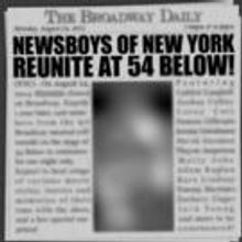 NEWSIES Reunion, 54 SINGS BACK TO THE FUTURE & More Set for 54 Below This Week