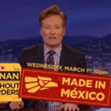 VIDEO: Conan Announces 'Conan Without Borders: Made in Mexico' Special