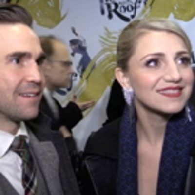 TV: Annaleigh Ashford, Bernadette Peters, Joel Grey and More Gush for 'FIDDLER' on the Red Carpet