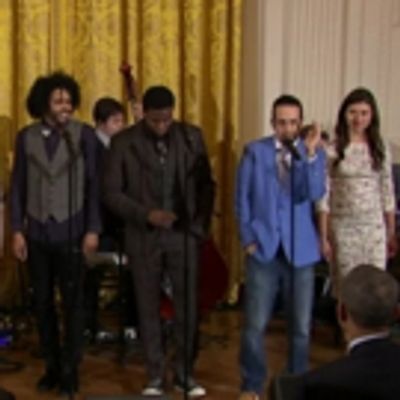 VIDEO: Watch HAMILTON Cast Perform at White House + Obamas' Opening Remarks