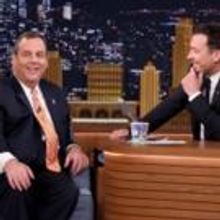 Republican Presidential Candidate Chris Christie Appears on NBC's 'TONIGHT' This…