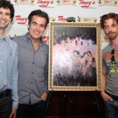 Photo Coverage: SOMETHING ROTTEN Stars Gather for Portrait Unveiling at Tony&#039;s di Napoli