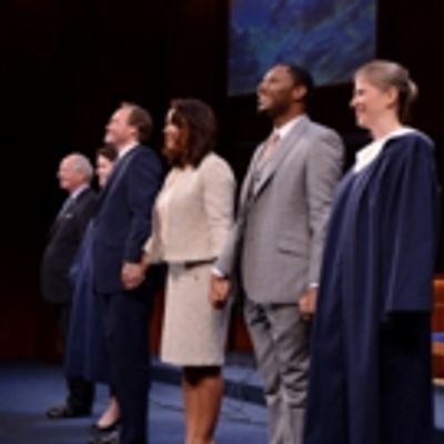 Photo Coverage: Inside Opening Night of THE CHRISTIANS at Playwrights Horizons