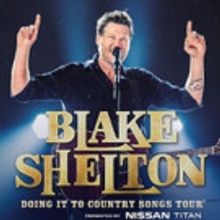 Nissan Teams with Blake Shelton for Nationwide 'Doing It To Country Songs' Tour
