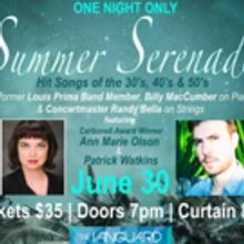 SUMMER SERENADE is a Musical Tribute to the 1930s, 40s & 50s