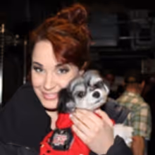 Photo Flash: Tinkerbelle the Dog Visits SCHOOL OF ROCK on Broadway