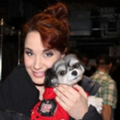 Photo Flash: Tinkerbelle the Dog Visits SCHOOL OF ROCK on Broadway