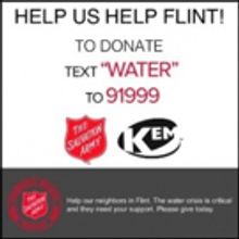 KEM Teams with Salvation Army to Assist w/ Flint Water Crisis