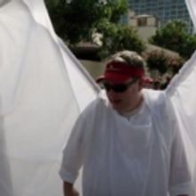 STAGE TUBE: Orlando Theatre Community Blocks Westboro Protesters with Angel Wings