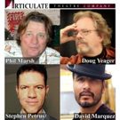 Doug Yeager, Phil Marsh, Stephen Petrus & David Marquez Set for Articulate Theatre's…