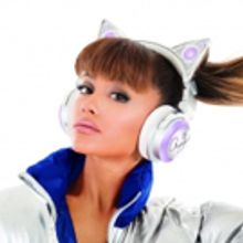 Ariana Grande Teams With Brookstone to Release Her Own Wireless Cat Ear Headphones…