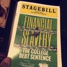 BWW Blog: Kellie Williams - FINANCIAL SLAVERY at the Fringe Festival