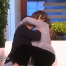 VIDEO: Sally Field & Max Greenfield Make Out During Game of ELLEN's 'Heads Up!'