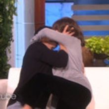 VIDEO: Sally Field & Max Greenfield Make Out During Game of ELLEN's 'Heads Up!'