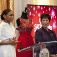 Photo Flash: Broadway's Eden Duncan-Smith Attends TLC's SAY YES TO THE PROM…