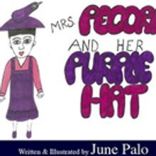 June Palo Presents New Book, MRS. PECORA AND HER PURPLE HAT