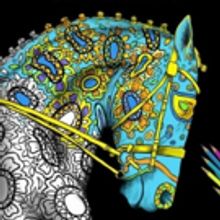 New Adult Coloring Books Fuse Mystique of Horses, Creativity & Color