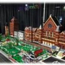 See Music Hall and Washington Park in LEGO Replica, 8/5-7 in the Music Hall Foyer