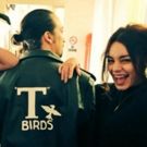 PHOTO: Lin-Manuel Miranda Made Honorary 'T-Bird' by GREASE's Hudgens & Hough