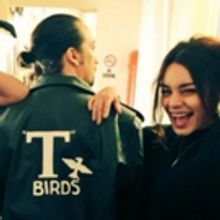 PHOTO: Lin-Manuel Miranda Made Honorary 'T-Bird' by GREASE's Hudgens & Hough