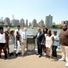Photo Flash: Queensbridge Park Esplanade Named for Local Advocate Elizabeth McQueen