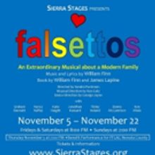 Sierra Stages to Present FALSETTOS, 11/5-22