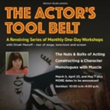 BPA Theatre School Now Enrolling The Actor's Tool Belt with Dinah Manoff