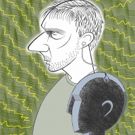 BWW Exclusive: Ken Fallin Draws the Stage - Simon McBurney in THE ENCOUNTER