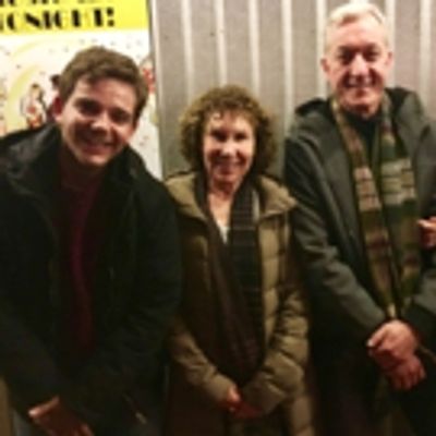 Photo Flash: Rhea Perlman Cheers the Cast of JONAH AND OTTO Off-Broadway