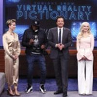 VIDEO: Dove Cameron & Scarlett Johansson Face Off in Game of Virtual Pictionary on… Video