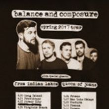 Balance and Composure Announce Spring U.S. Headline Tour