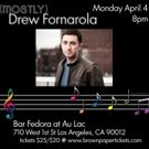 Broadway and Film Stars Headline (MOSTLY) DREW FORNAROLA Concert at Au Lac