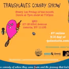 Transplants Comedy at QED, 5/5