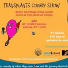 Transplants Comedy at QED, 5/5